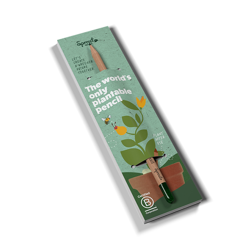 Sprout met notitieblok | Eco geschenk